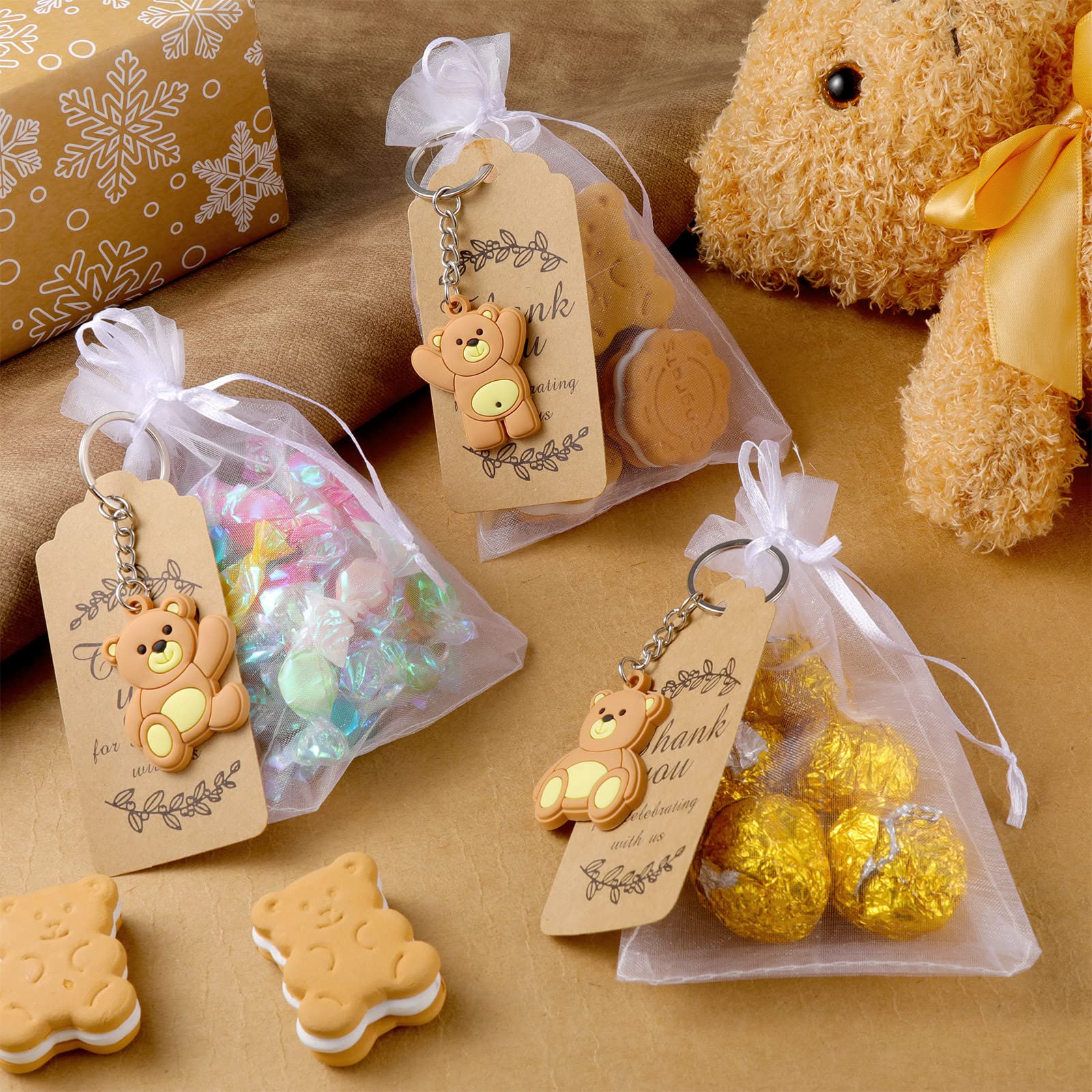 Keychain sizes 4.5 x 3.5 cm and 4.2 x 3.3 cm image