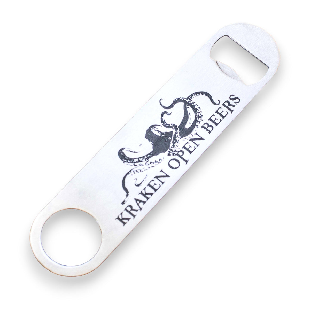 Kraken Open Beers bottle opener 7 inch long