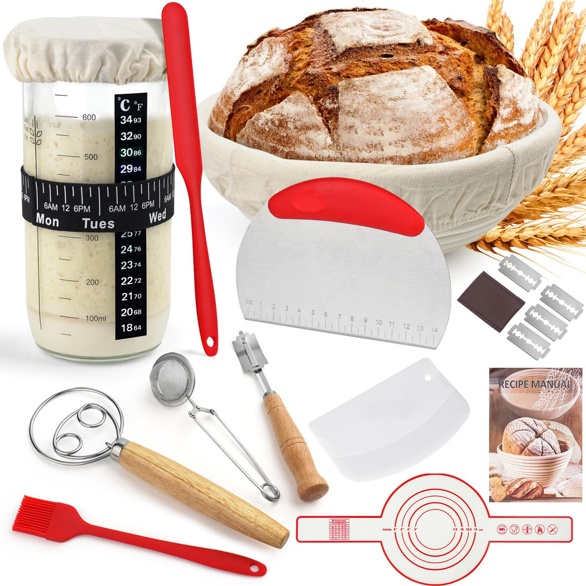 krhhchi sourdough starter kit main product image