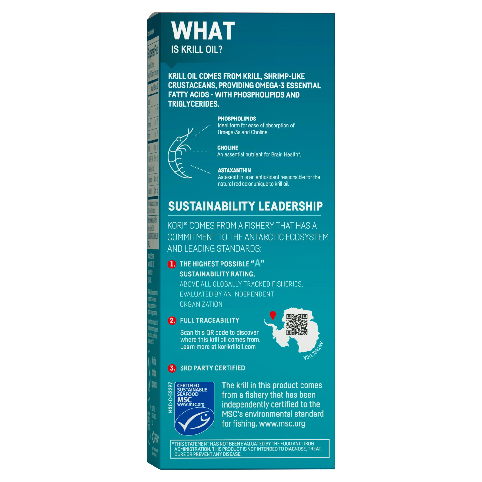 Krill Oil phospholipids astaxanthin ingredients