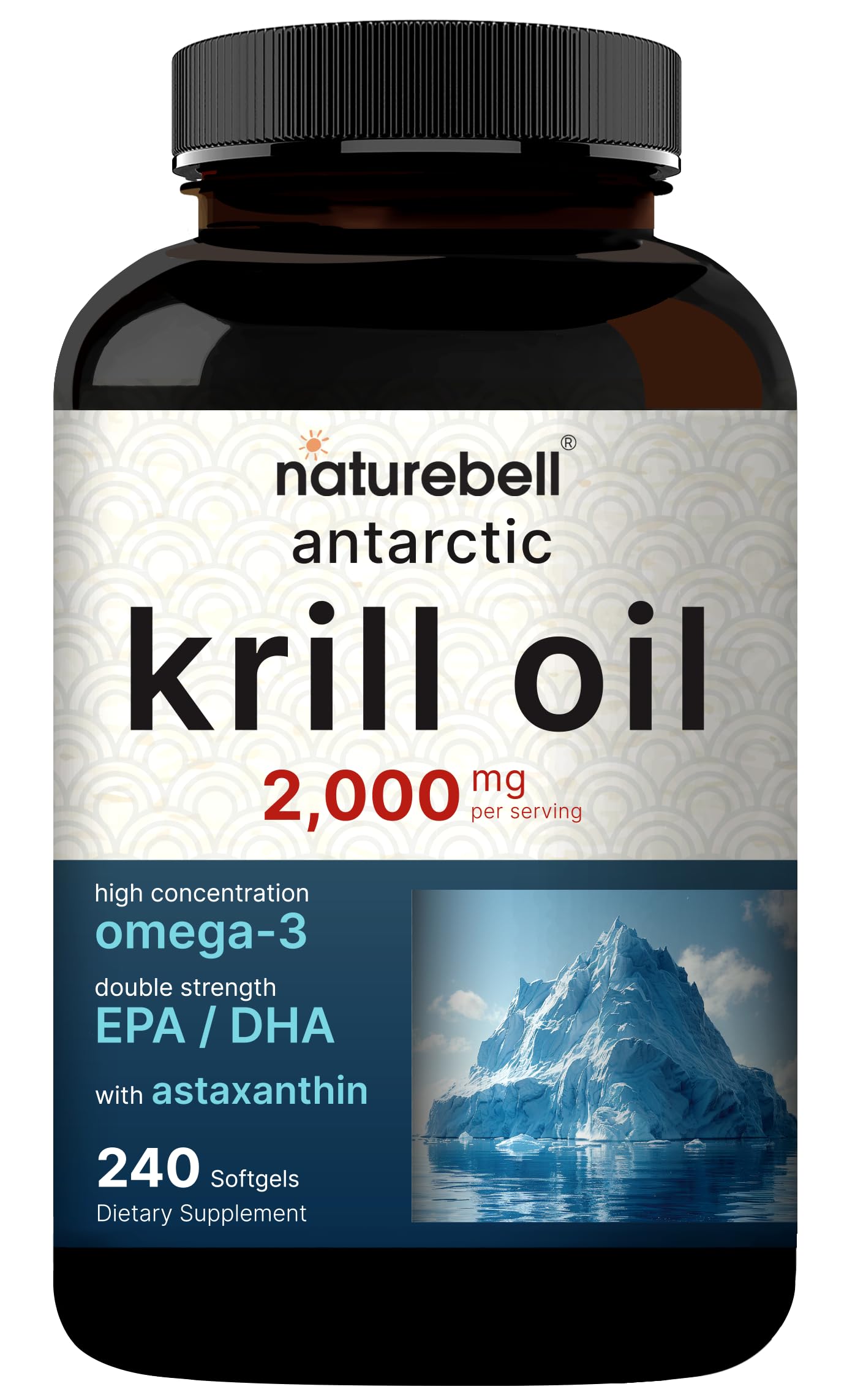 No fishy aftertaste Krill Oil NatureBell softgels