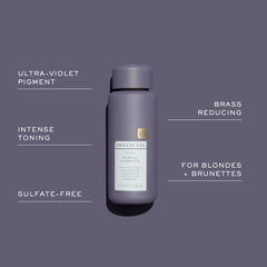 One Purple Conditioner brass reducing bottle