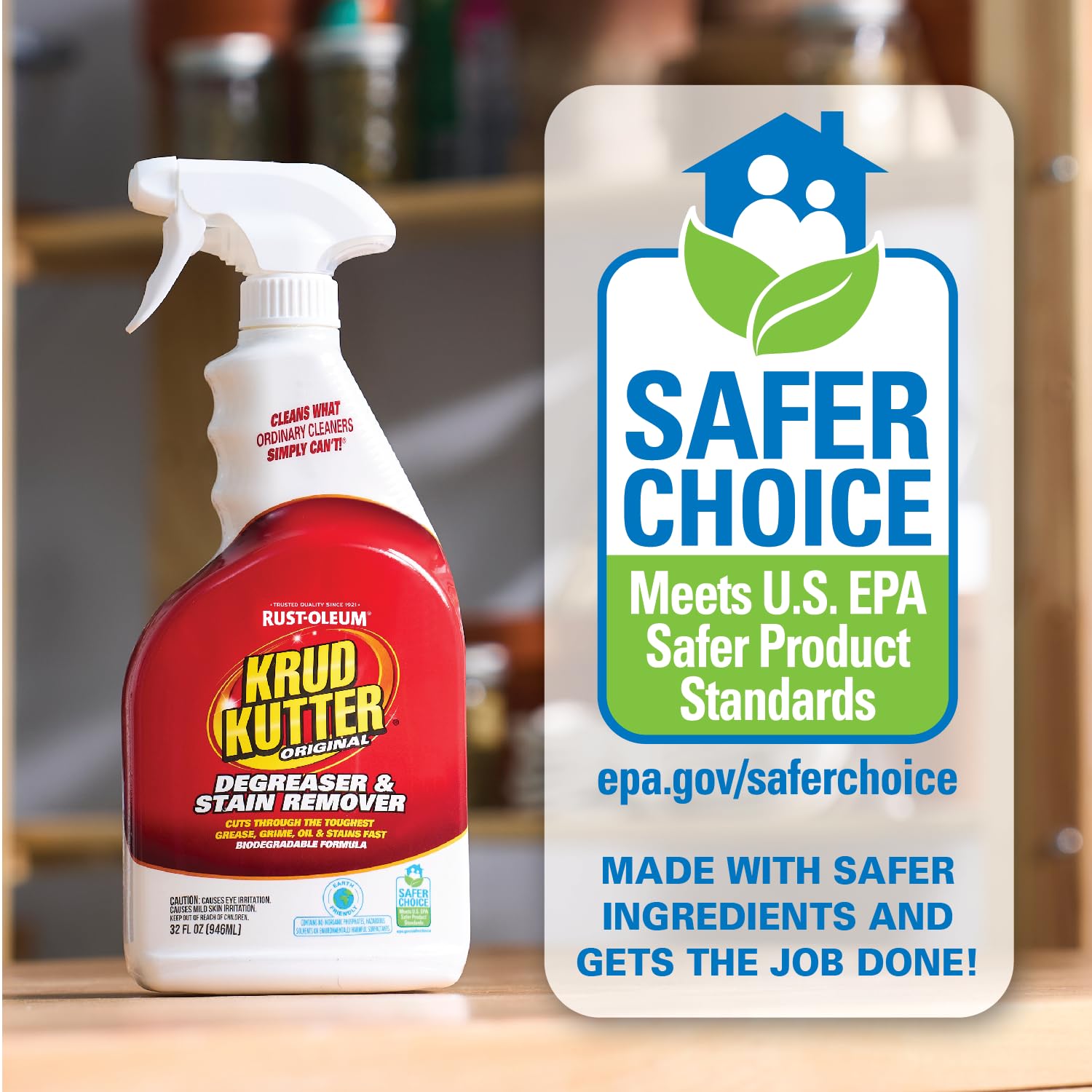 Krud Kutter Original cleaner degreaser spray packaging label