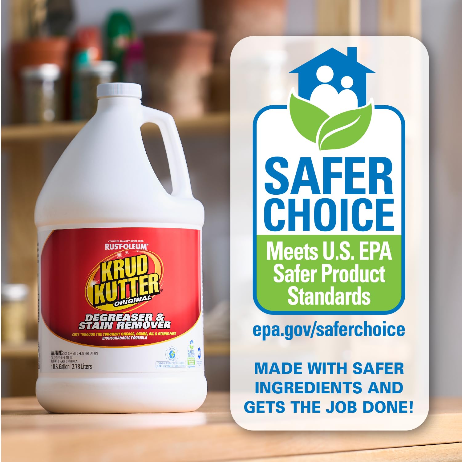 Krud Kutter Original Concentrated Cleaner Degreaser 1 gallon NSF certified