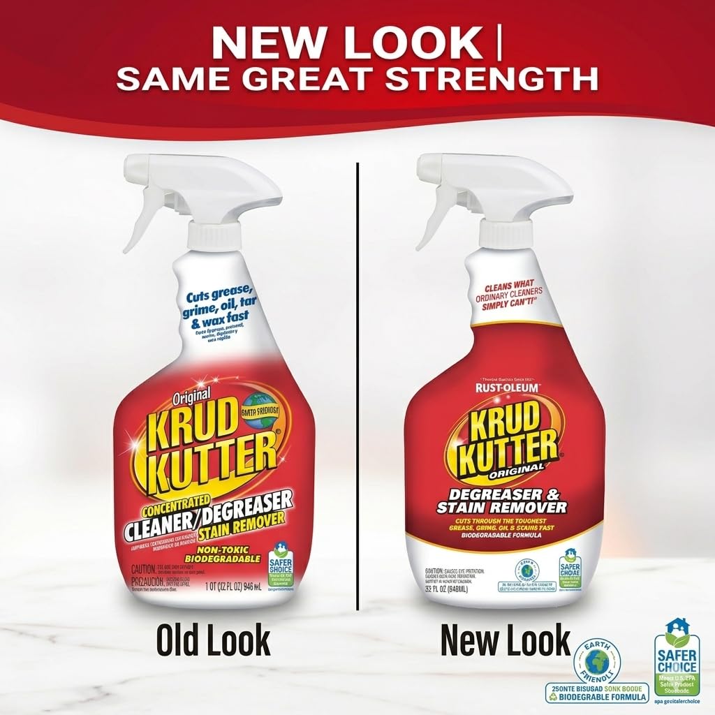 Krud Kutter Original Cleaner Degreaser Spray multi surface cleaner label