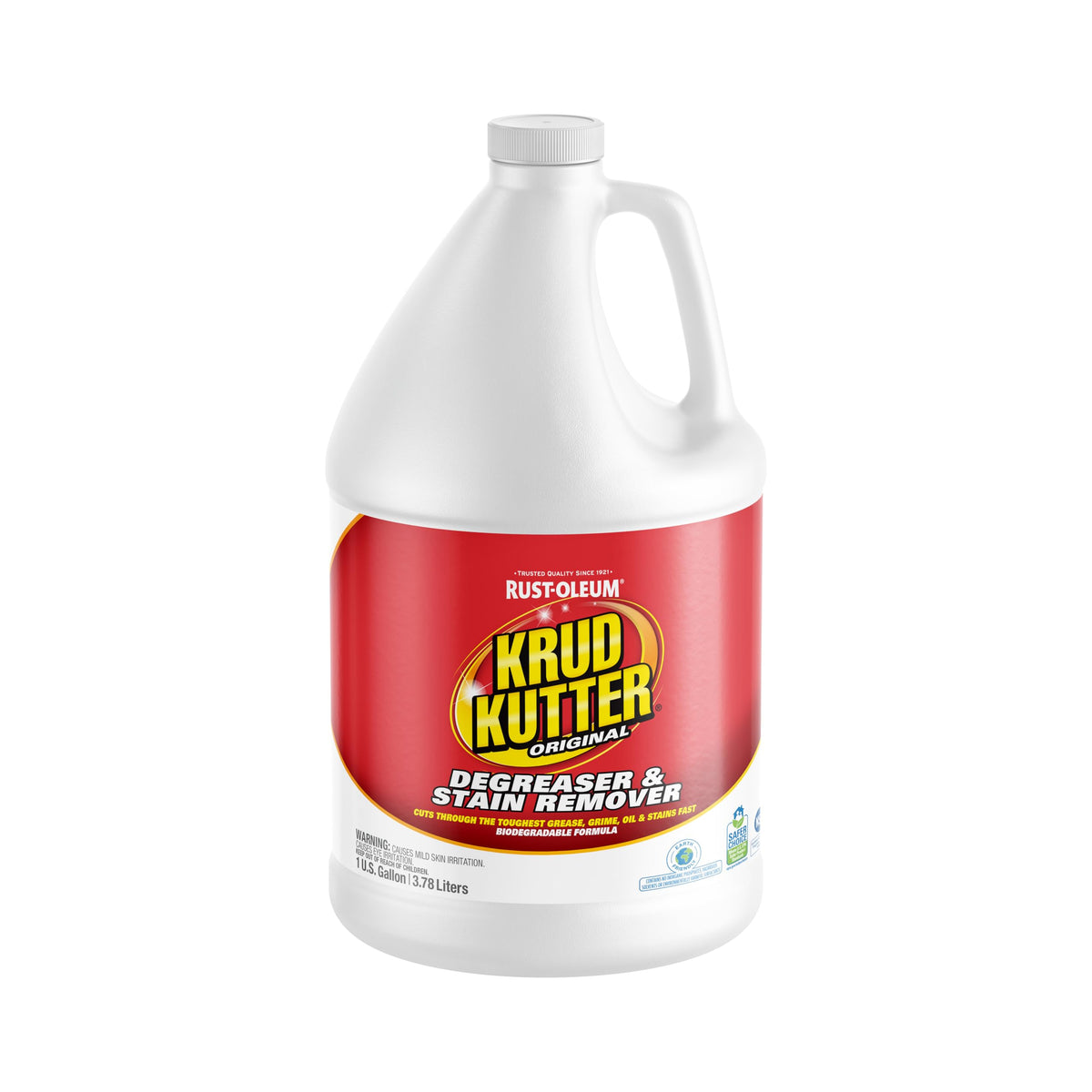 Krud Kutter Original Concentrated Cleaner Degreaser 1 gallon product label