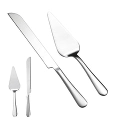 KSENDALO wedding cake knife with mirror finish stainless steel