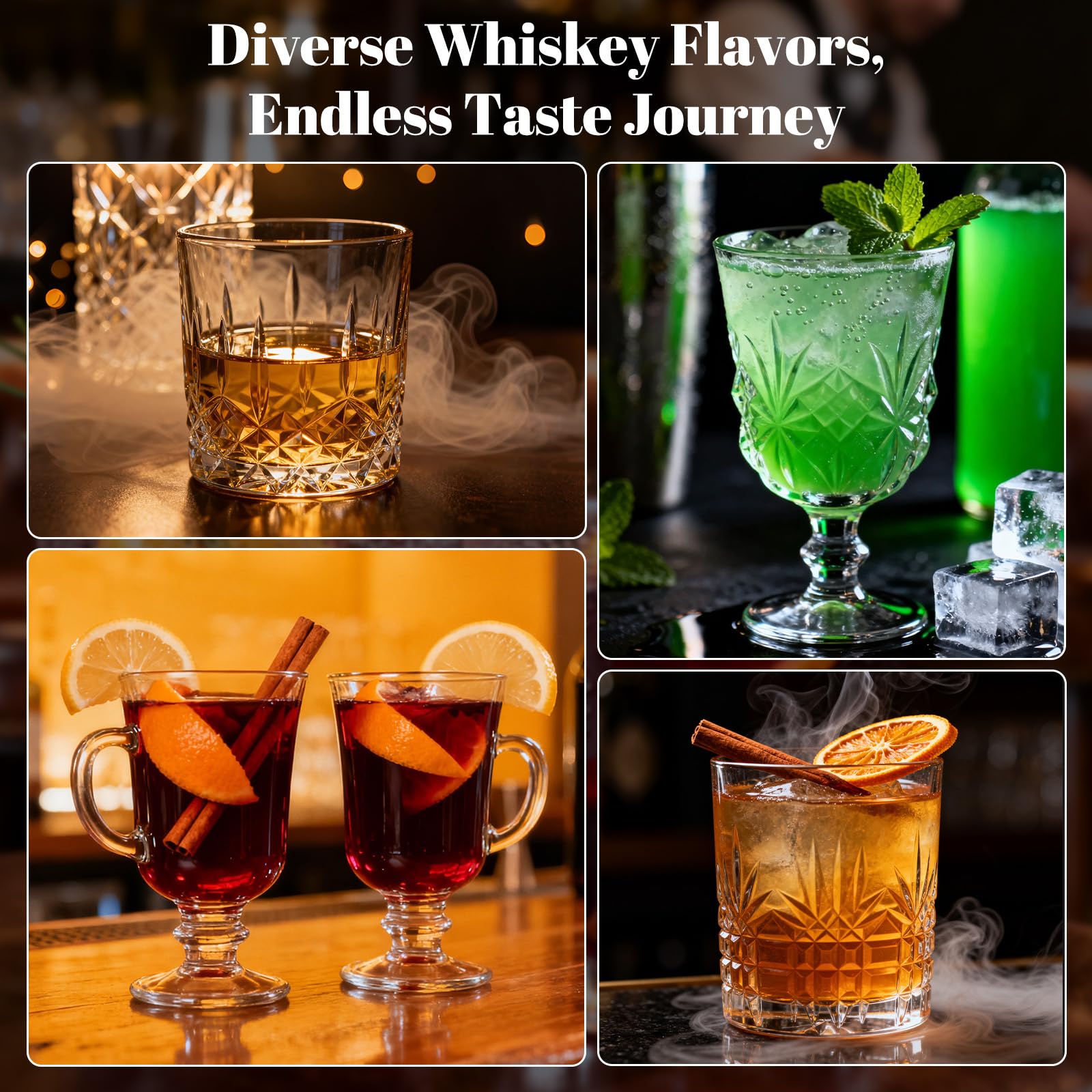 Corded labels for personalization with the whiskey infusion kit
