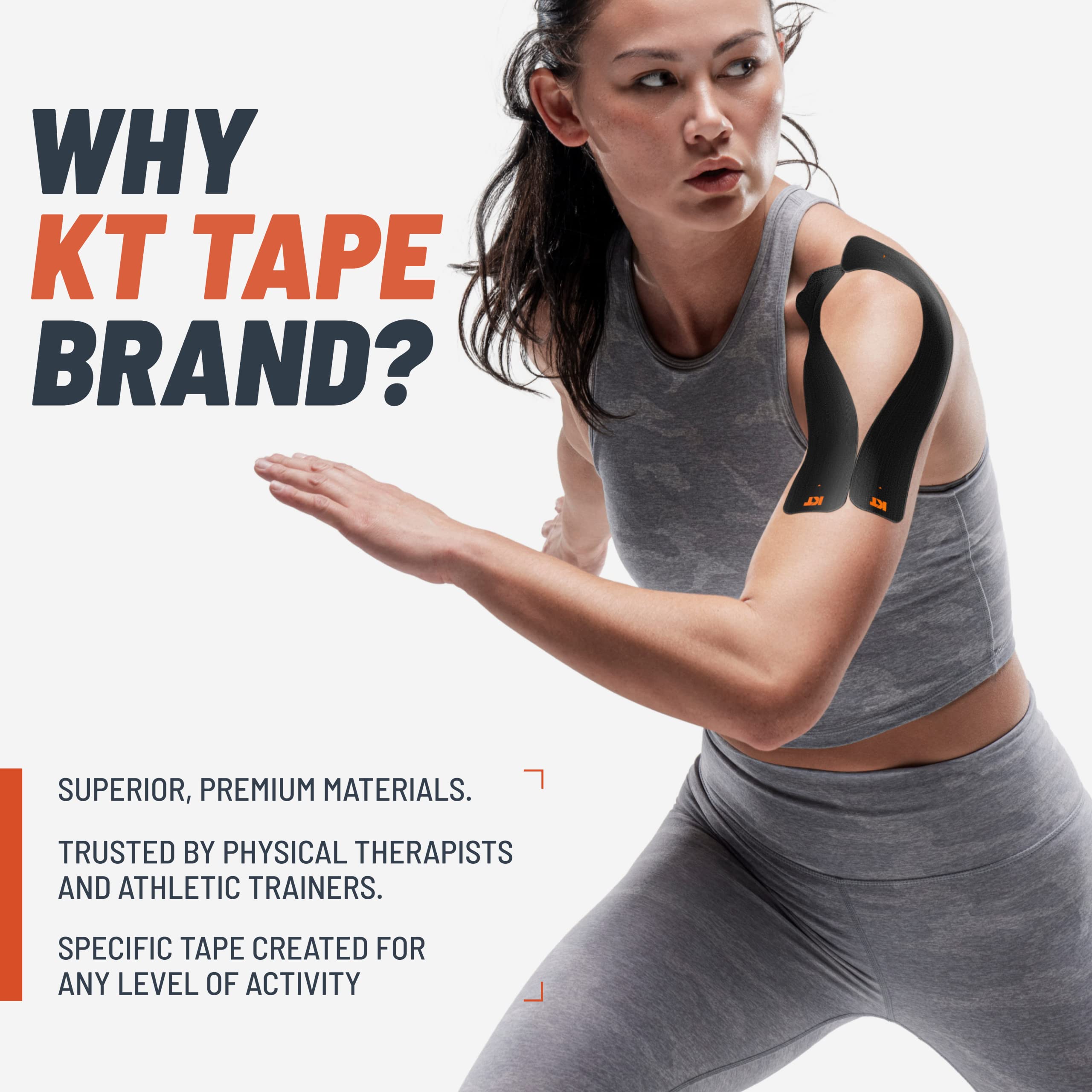 Kinesiology athletic tape KT Tape Original Cotton 16 ft roll