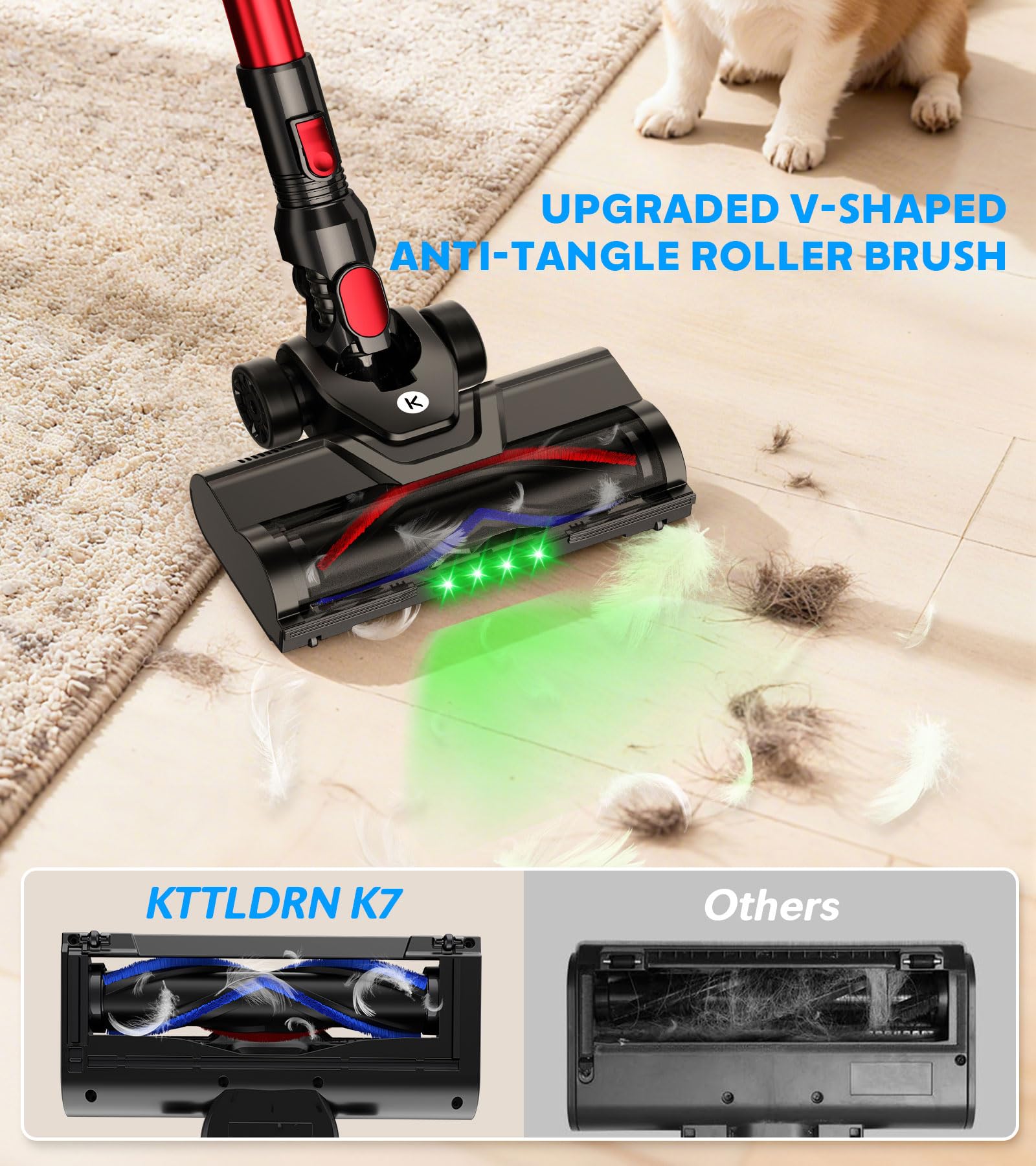 HEPA filtration image for KTTLDRN vacuum