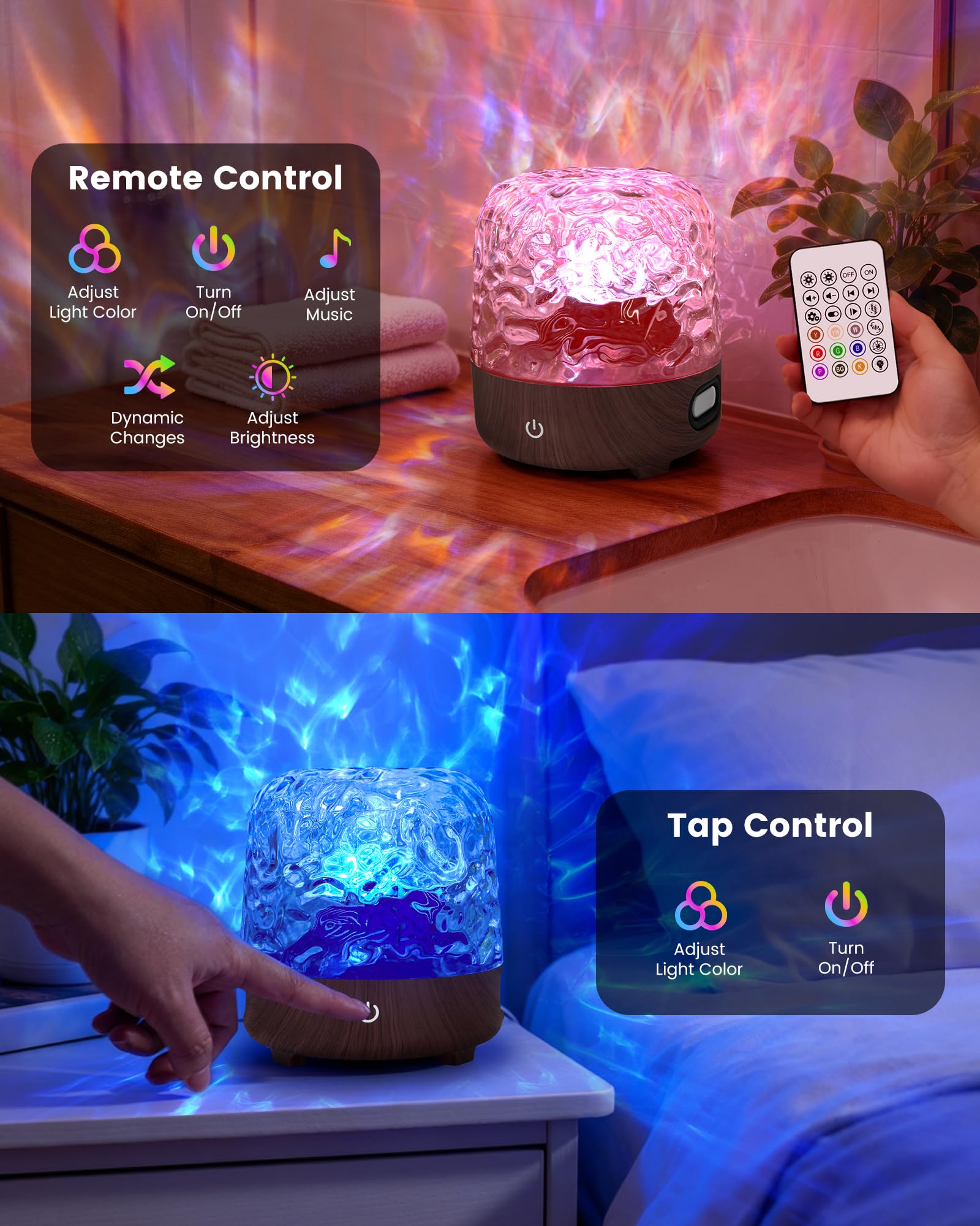 KUAILEYA 16 color lighting option for room