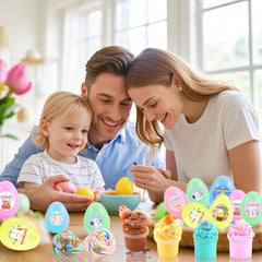 DIY Easter crafts kit ages 3+ resin charms close up