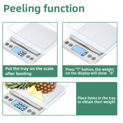 Tare unit conversion and counting functions on KUBEI scale