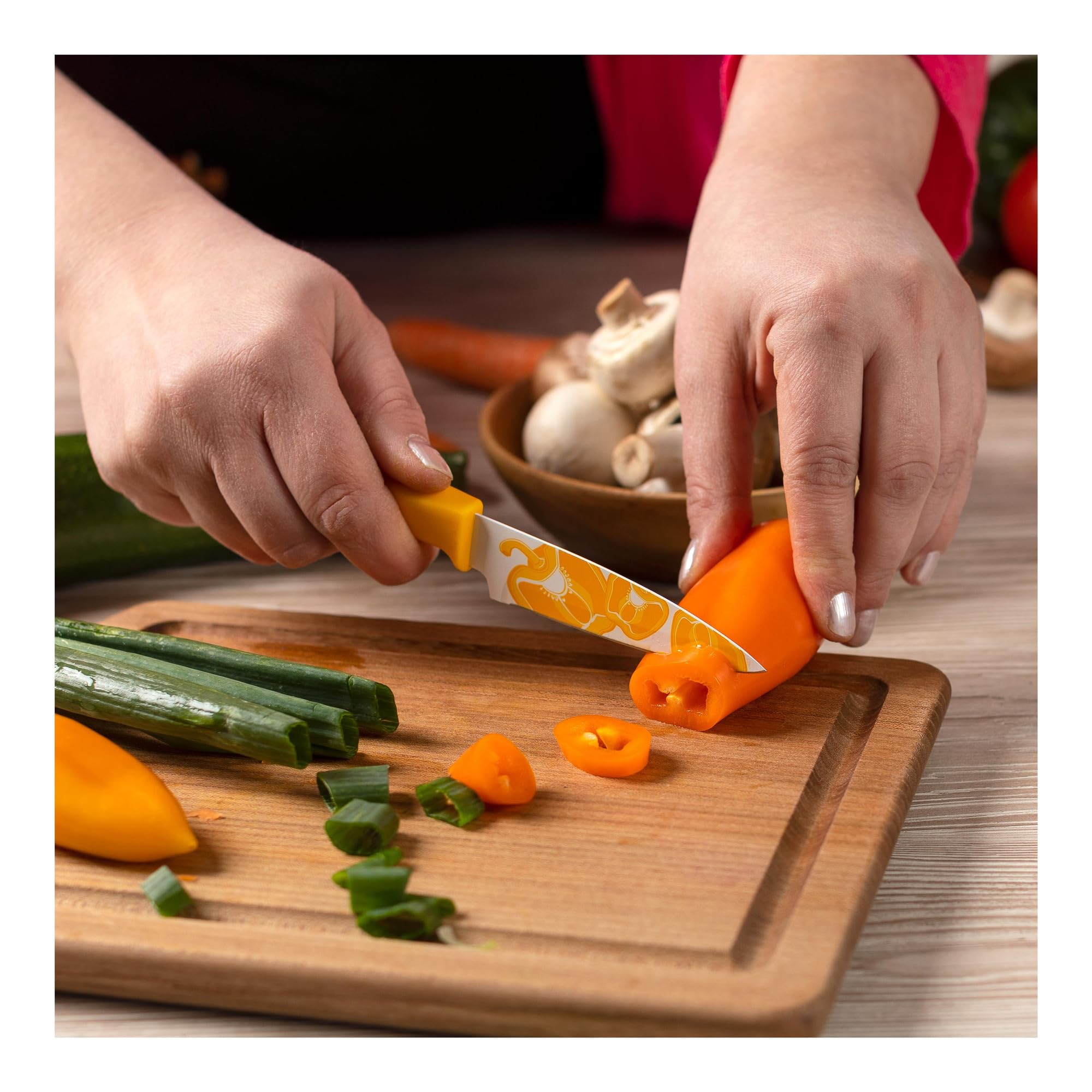 KUHN RIKON Colori paring knife 4inch pepper product variant