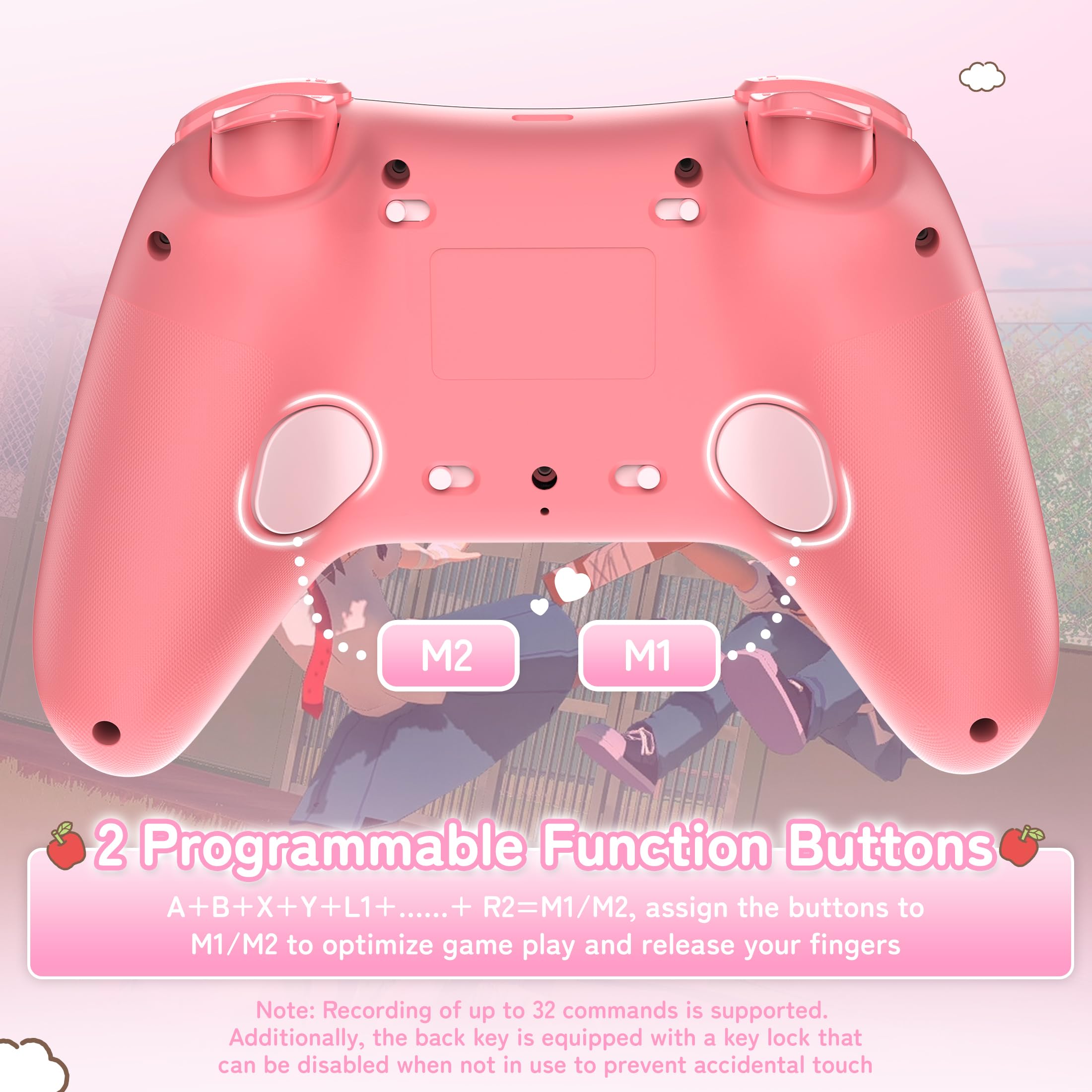 Compatible with Switch 2 Switch OLED Lite PC Steam Android iOS