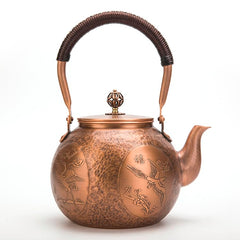 Kunwu copper teapot round 1200 ml