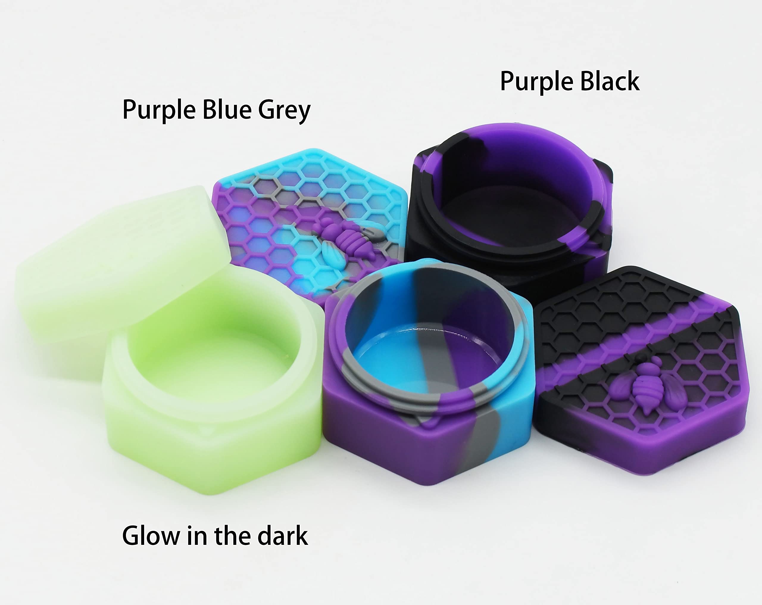 KUVIS hexagon round silicone mat 7-87in image