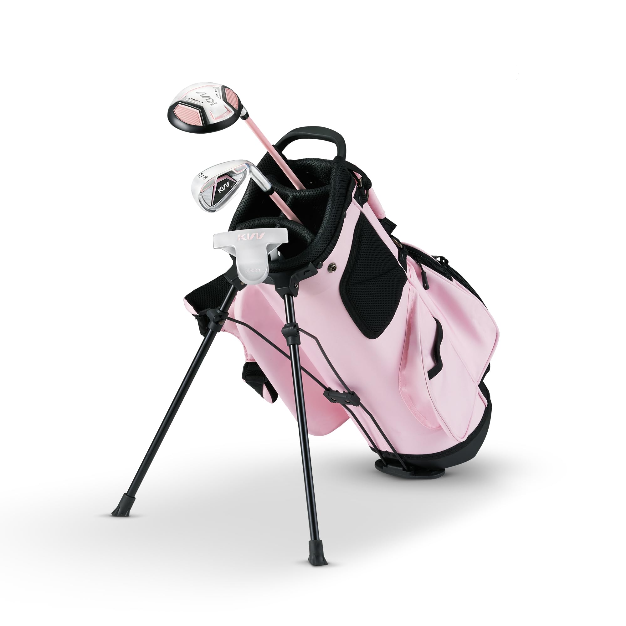 KVV junior golf set right handed pink