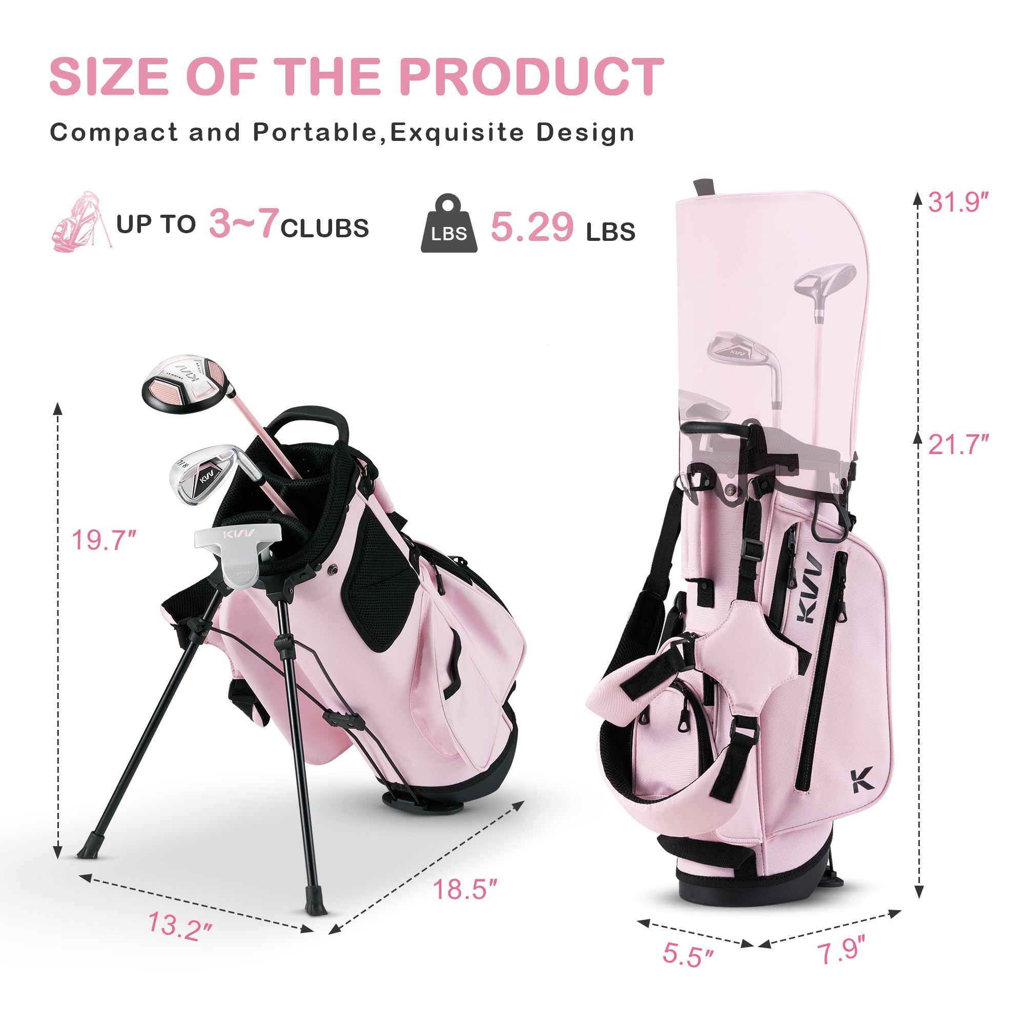 KVV iron 7-8 cavity back junior golf club