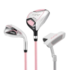 KVV stand bag pink with rain hood for junior set