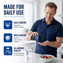 NAD+ supplement for Men bottle label 60 capsules