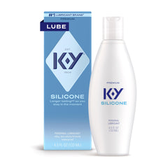 K-Y silicone lube for sex 4.5 fl oz bottle