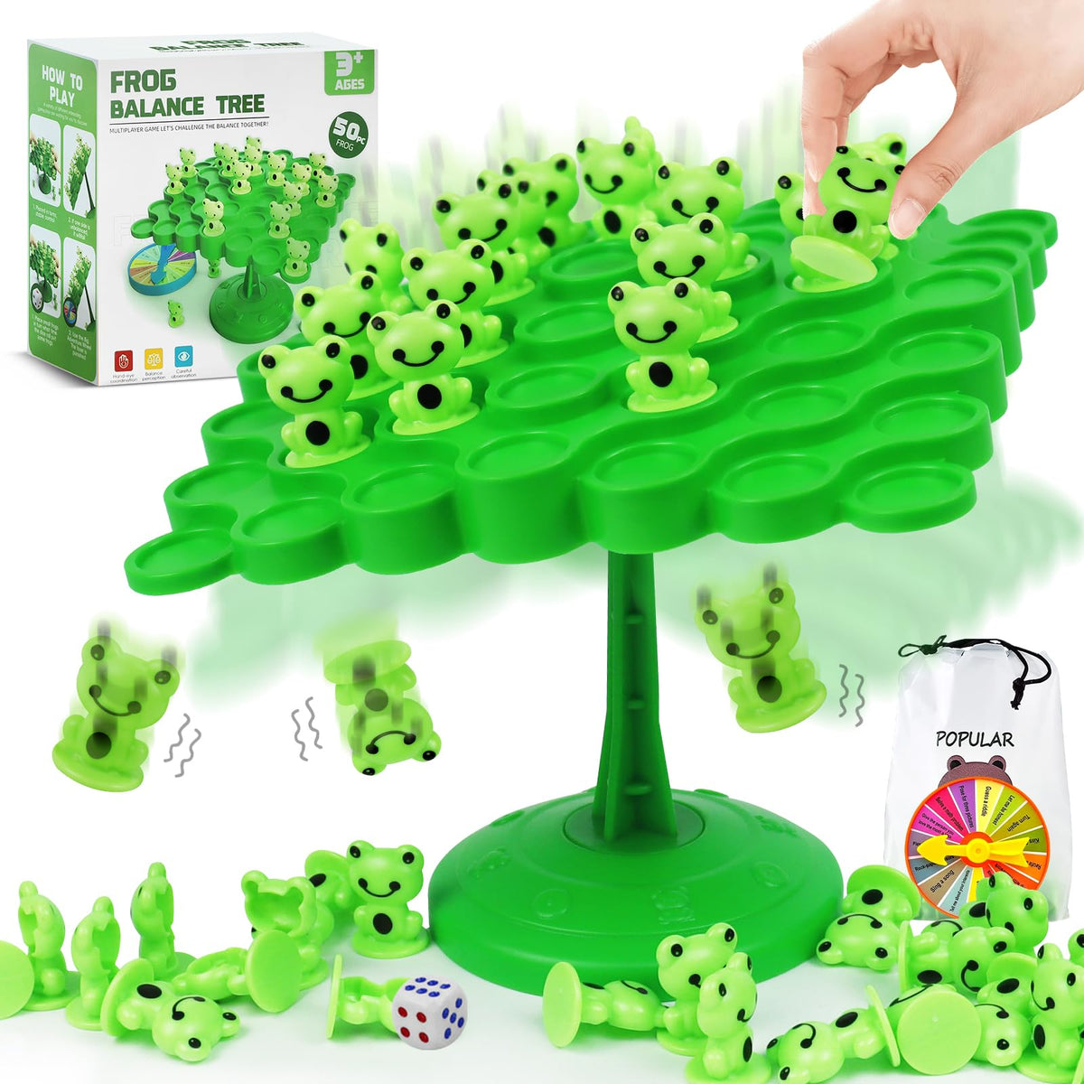 kykake Frog Balance Game Toys main product image