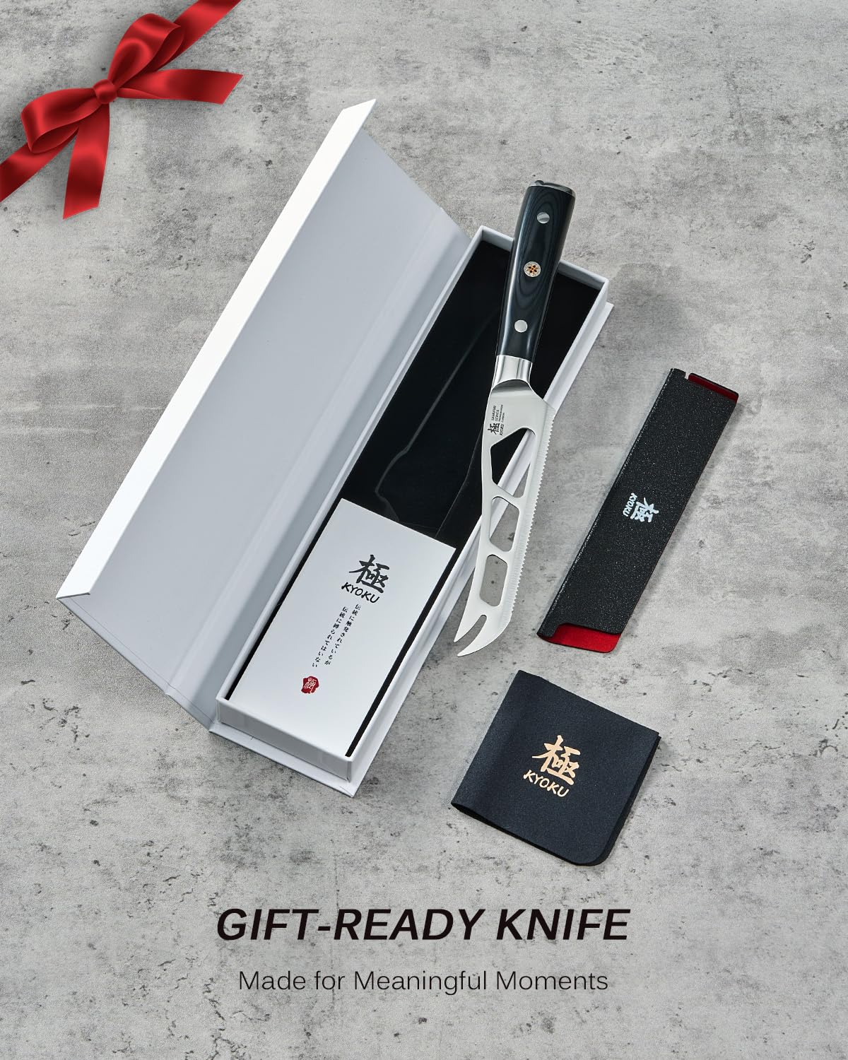 Protective sheath for KYOKU serrated cheese knife