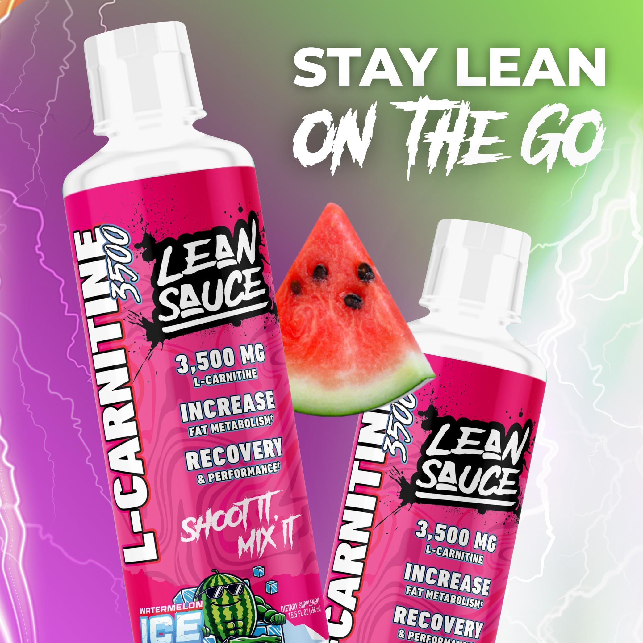 3500mg L-Carnitine Liquid Lean Sauce Watermelon Ice