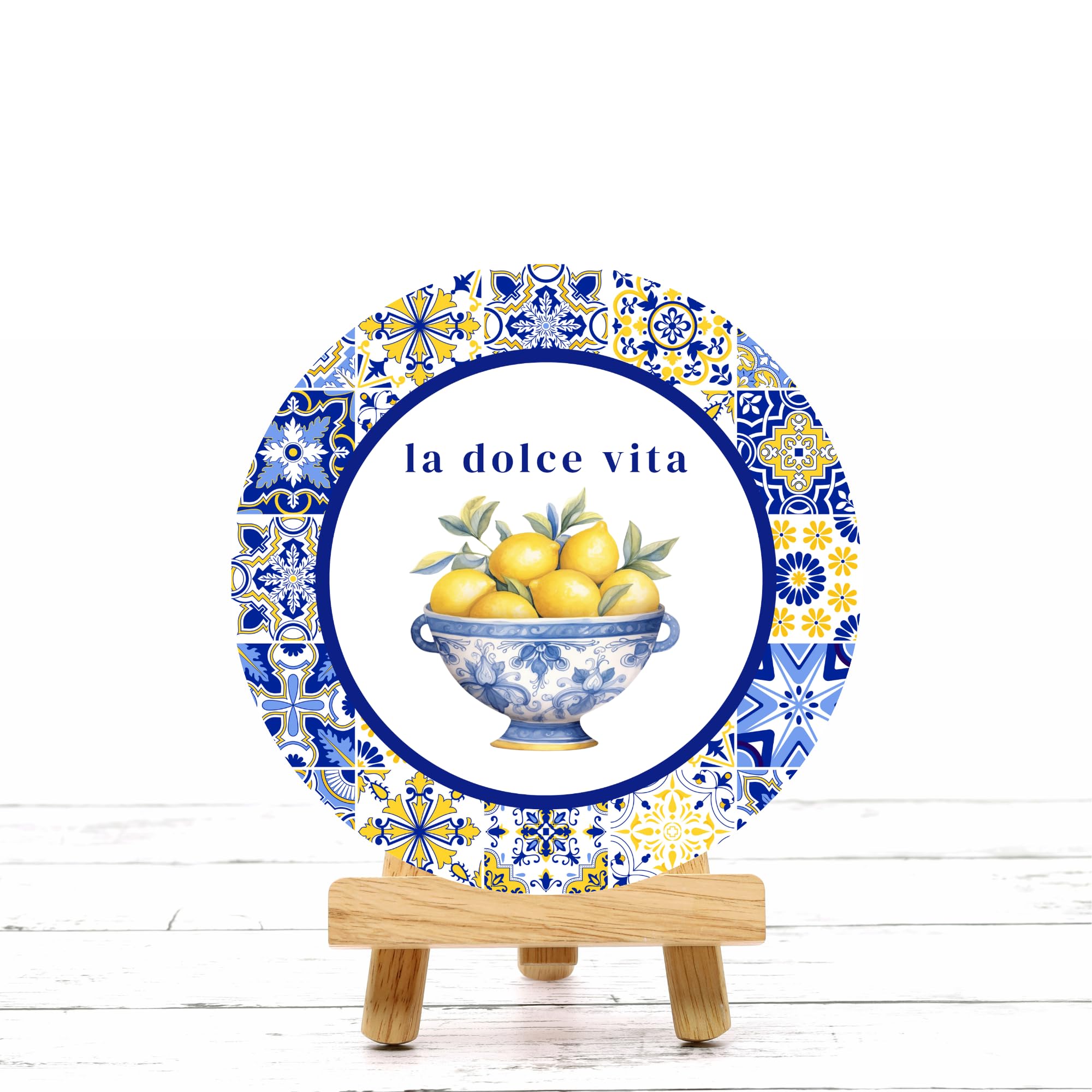 Door hanger style La Dolce Vita Amalfi Coast sign