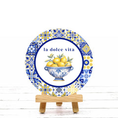 Door hanger style La Dolce Vita Amalfi Coast sign