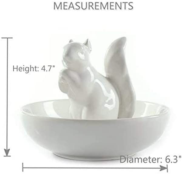 decorative squirrel candy dish for gifts