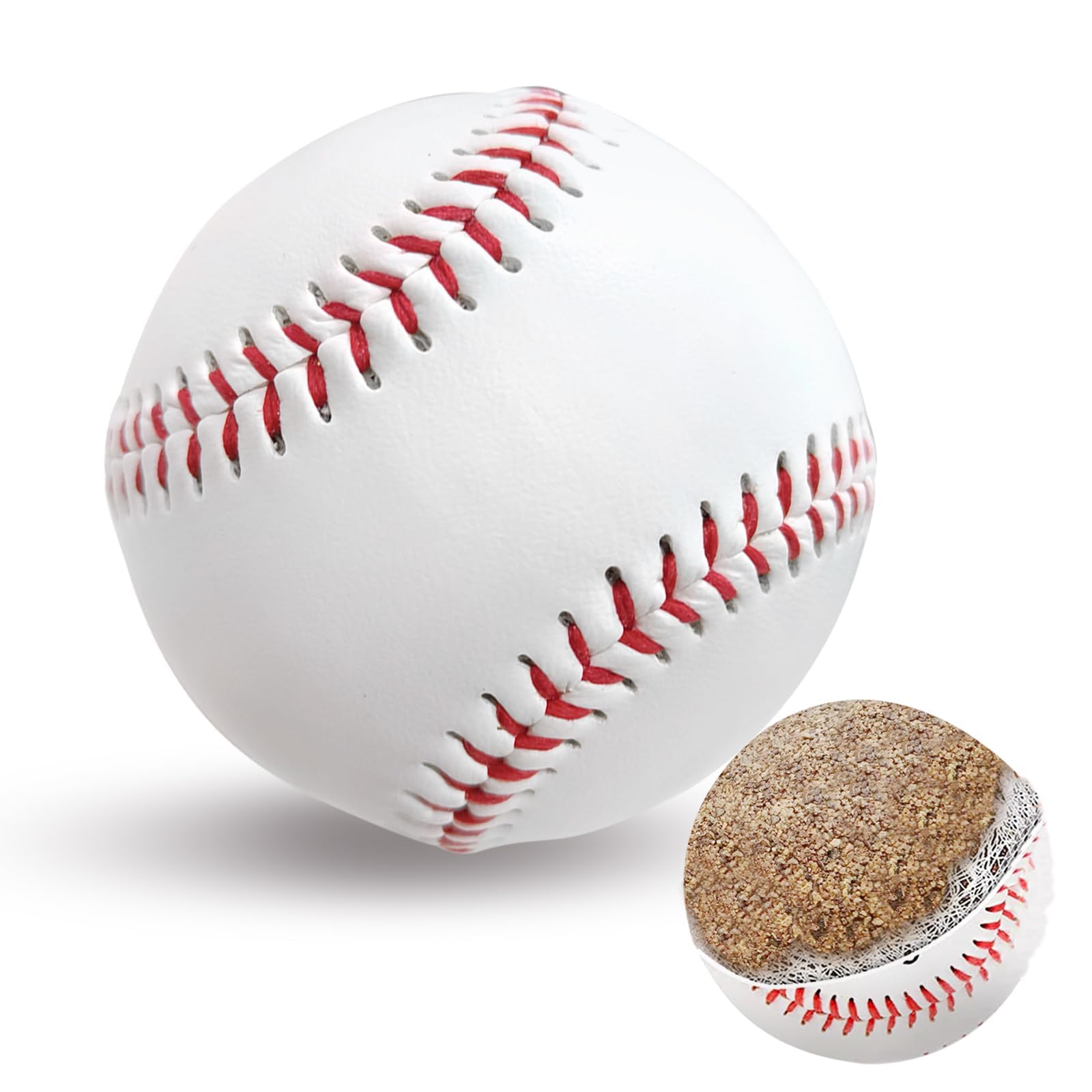 Laatse Blank unmarked 9-inch baseballs 1 pack