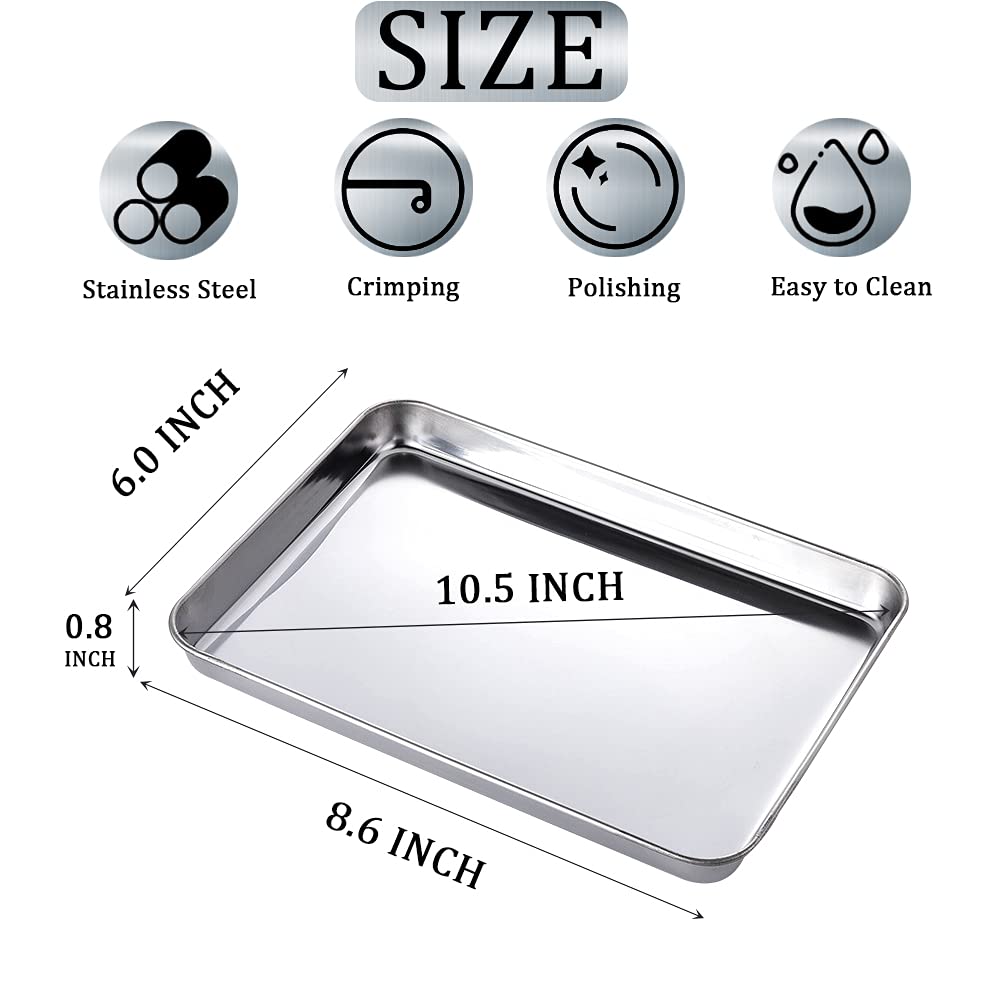 Flat type medical surgical stainless steel dental procedure tray
