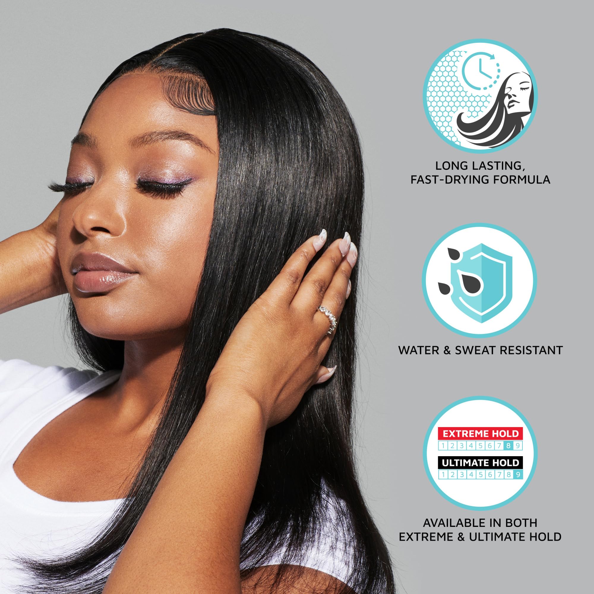 All-day hold lace bond adhesive for lace wig