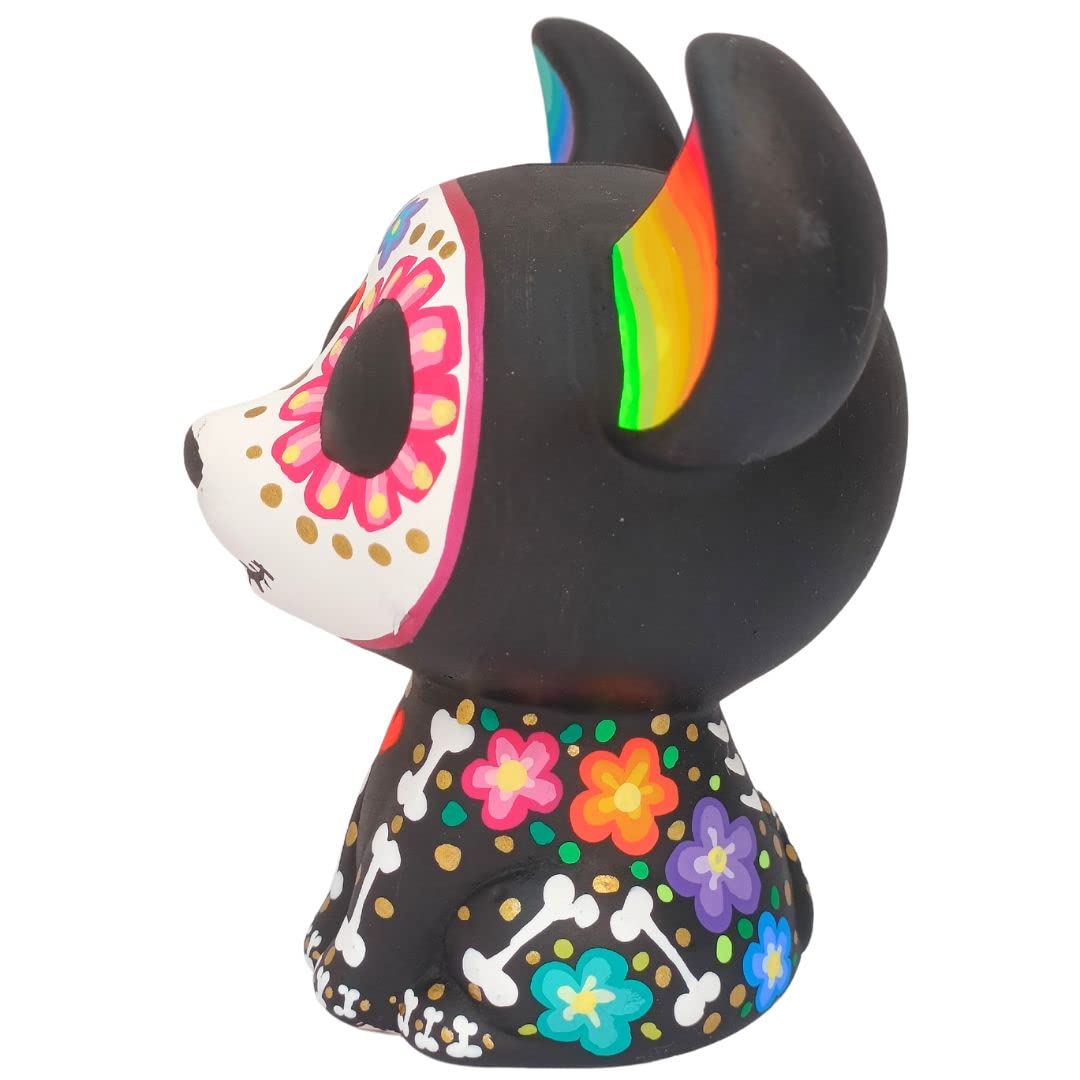 Made in Mexico Dia de Muertos decor ceramic figure