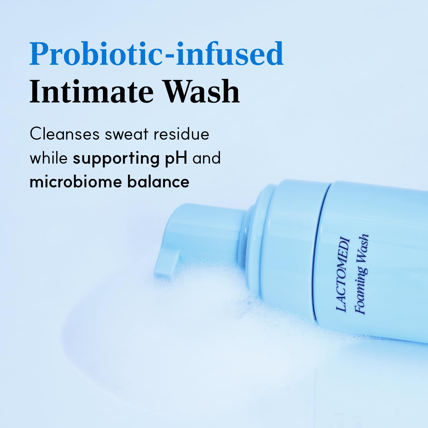 LACTOMEDI feminine foaming wash pump bottle