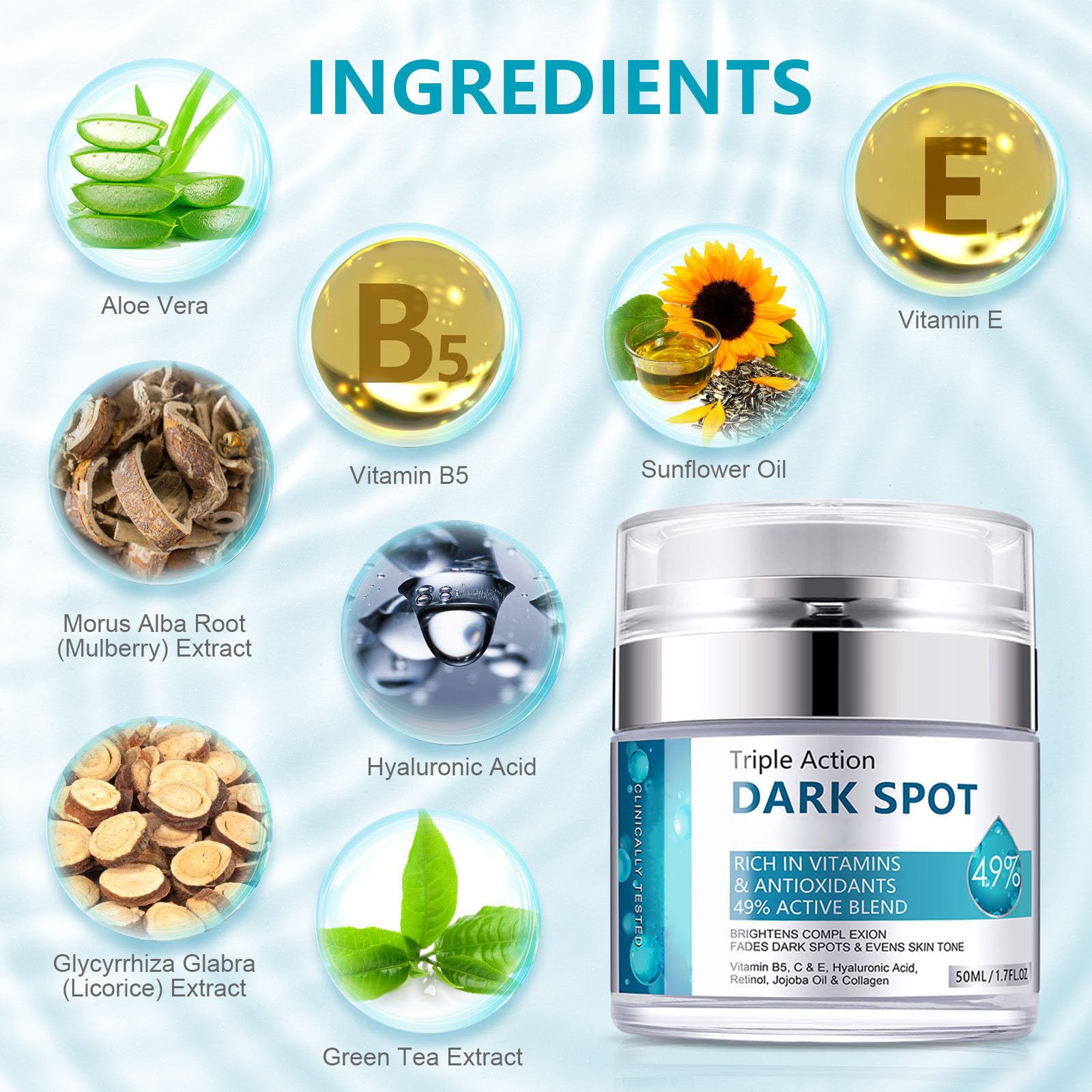 LAIKME Dark Spot Corrector Cream for Face close up