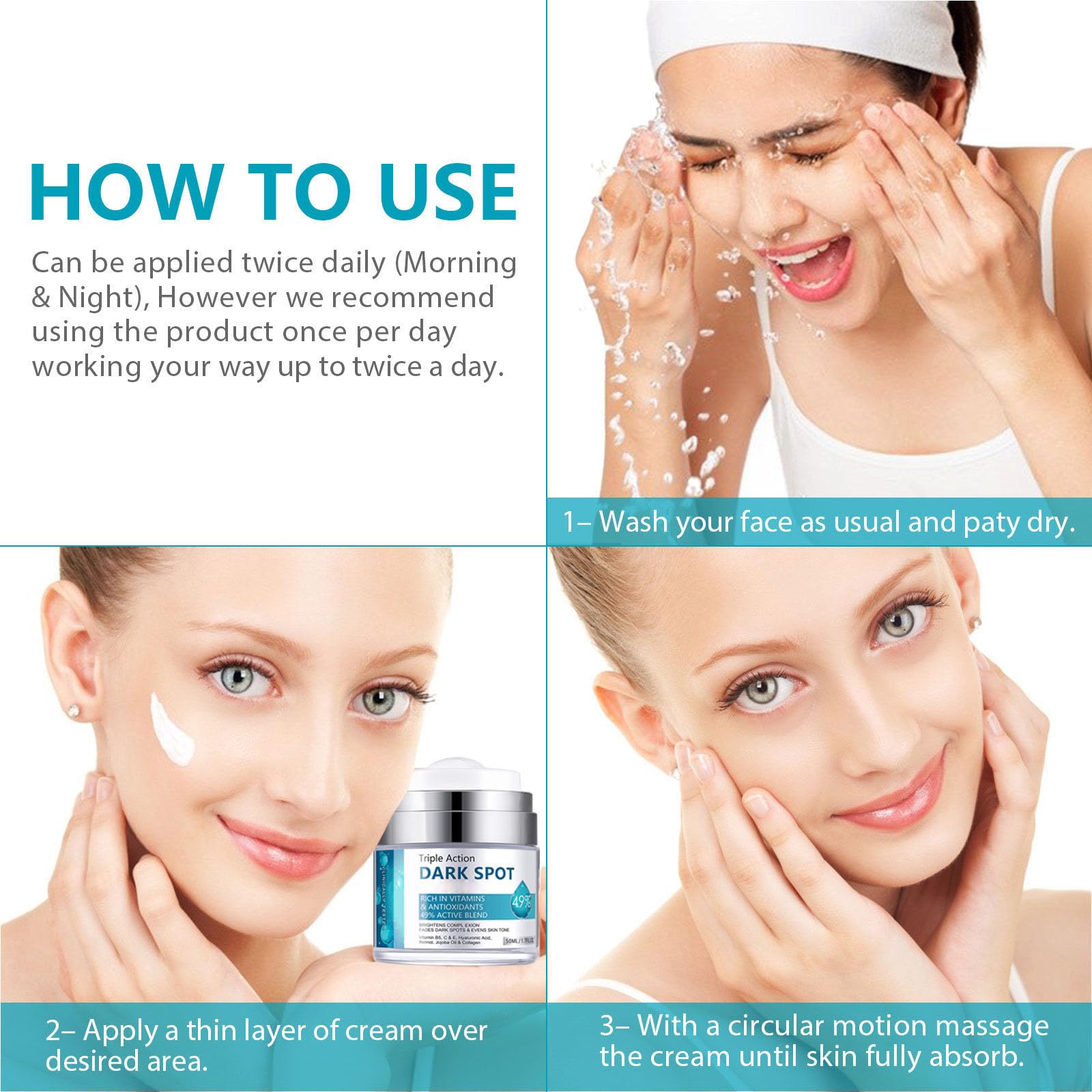 Ingredients of LAIKME dark spot corrector cream