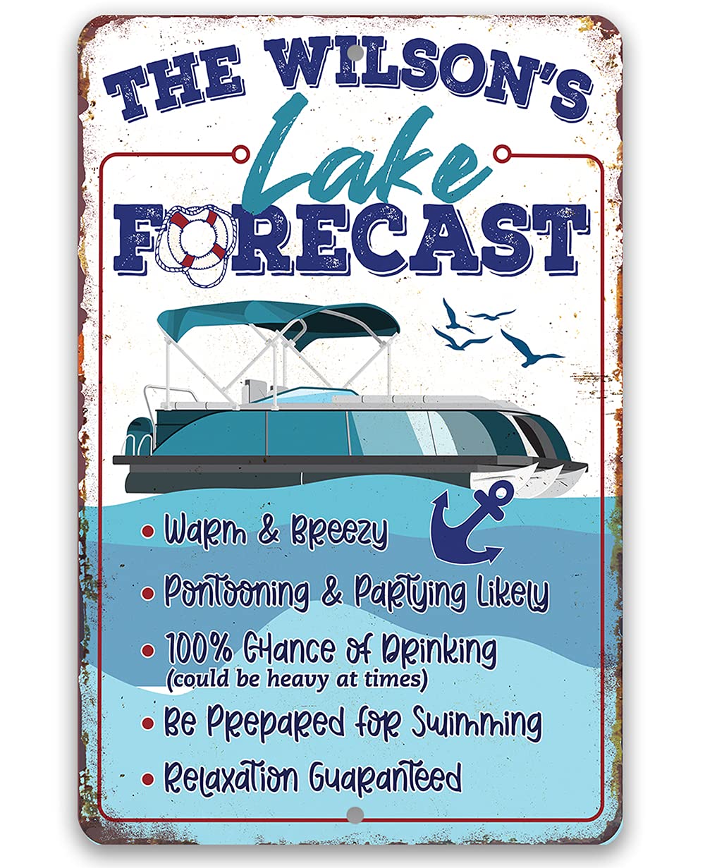 Lake Forecast Pontoon 12x18 aluminum outdoors display
