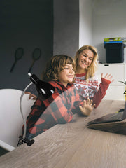 LALISU clip lamp with 360 degree rotation for reading