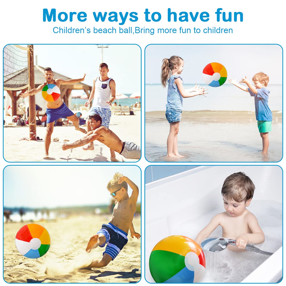 Party favors Lamnhin beach balls for pool