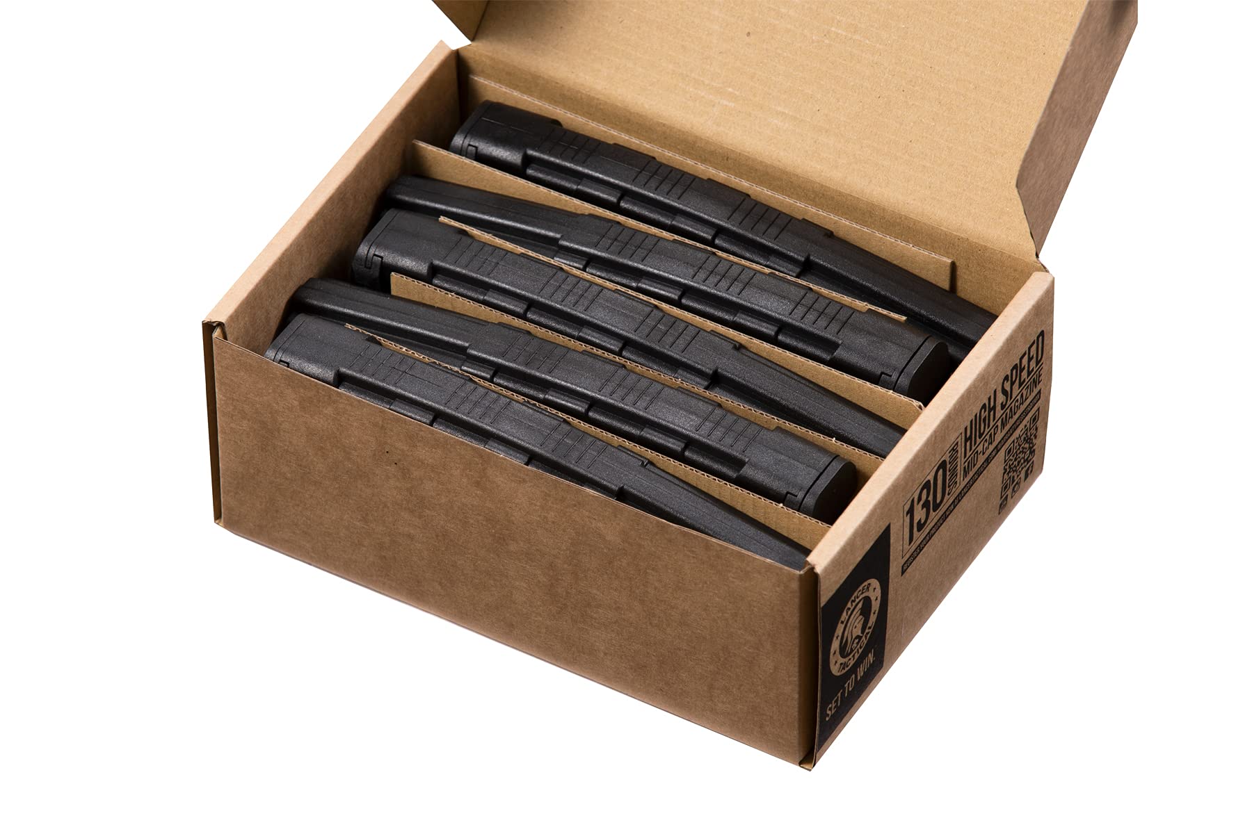 M4 M16 airsoft AEG magazine with high rate of fire compatibility