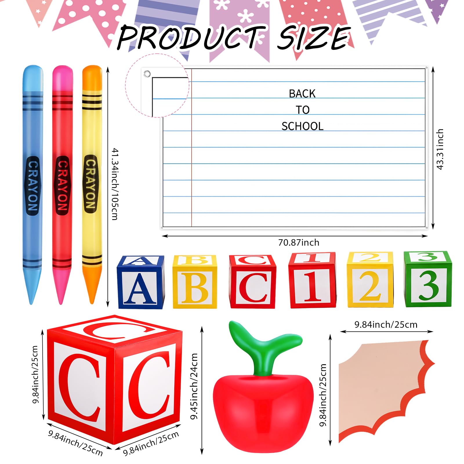 Landhoow six cardstock panels 25 cm square used in the kit