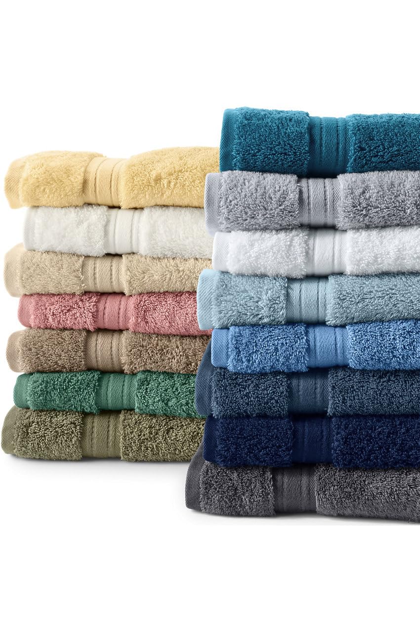 lands-end-supima-towel deep sea navy washcloth