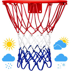 LAO XUE upgraded thickening heavy duty basketball net 21 inch length