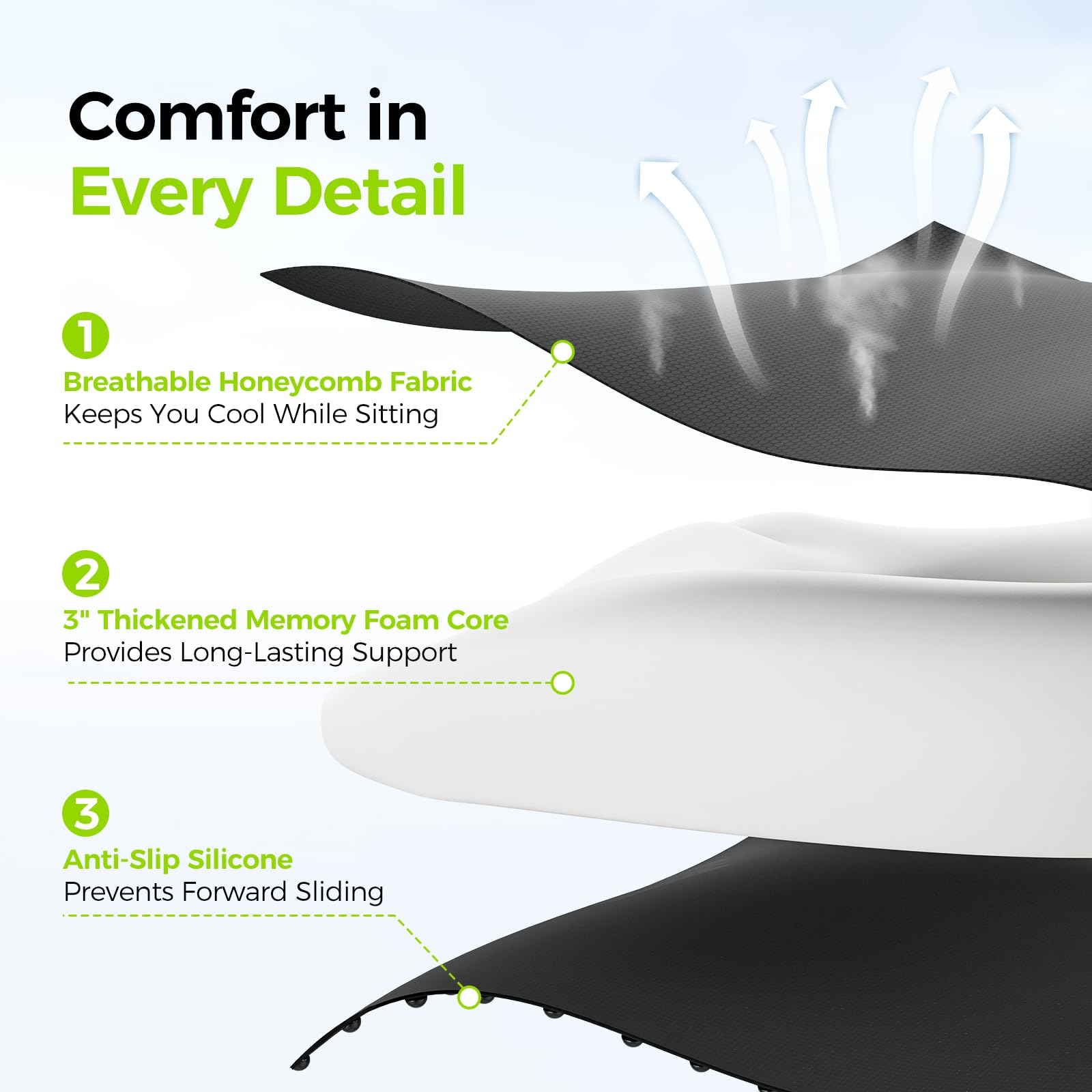 Removable cover for easy cleaning and maintenance