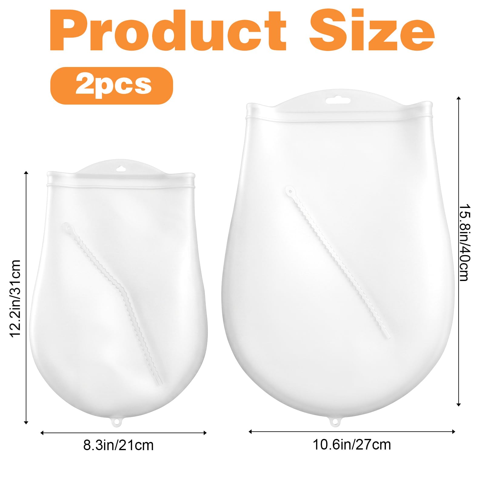 large 41x30cm silicone bag for bread making