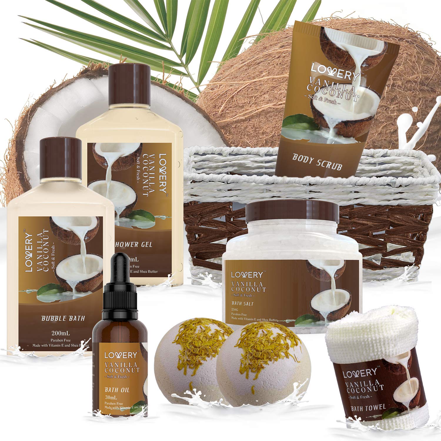 Vitamin E enriched body care for sensitive skin