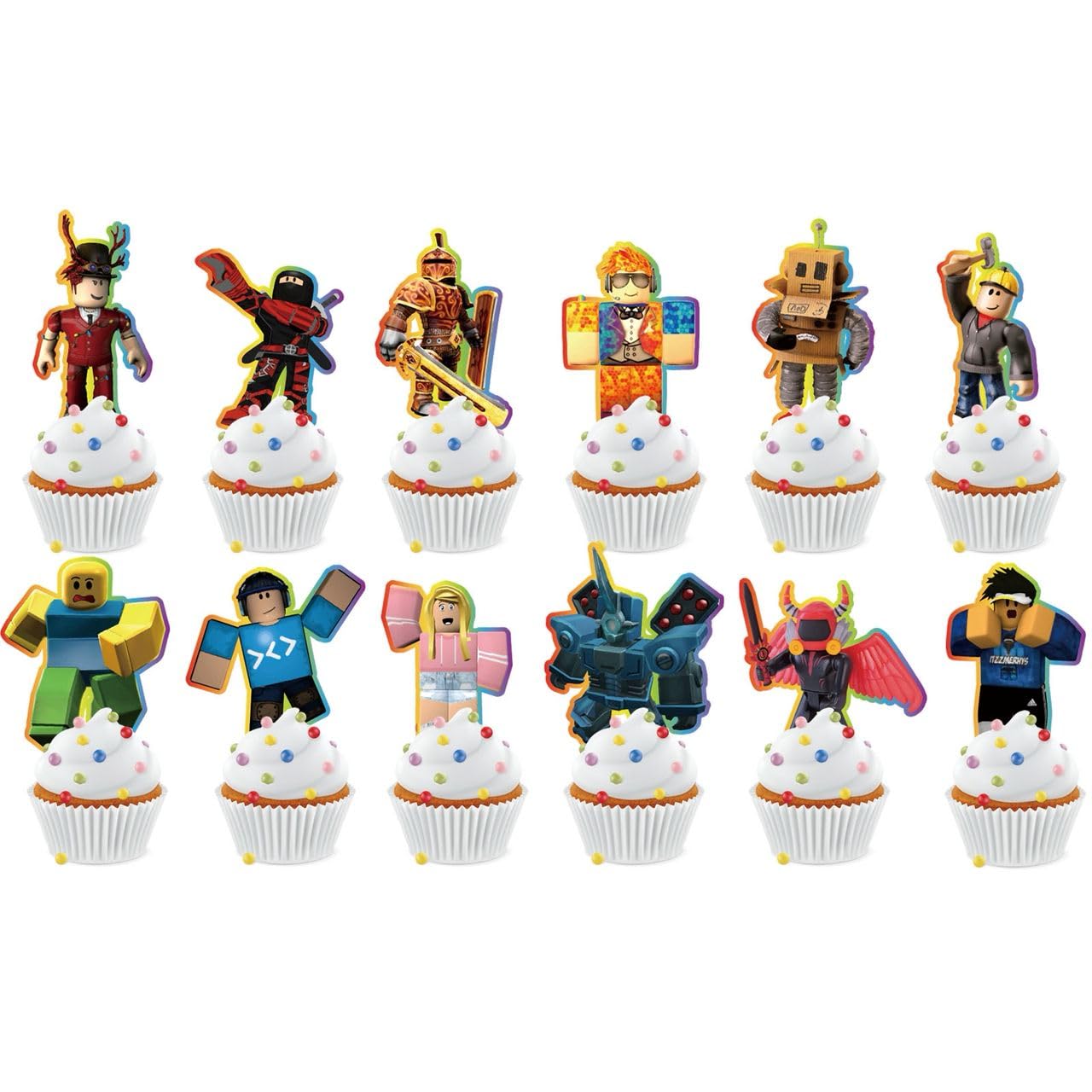 Large cake topper for video game birthday kit